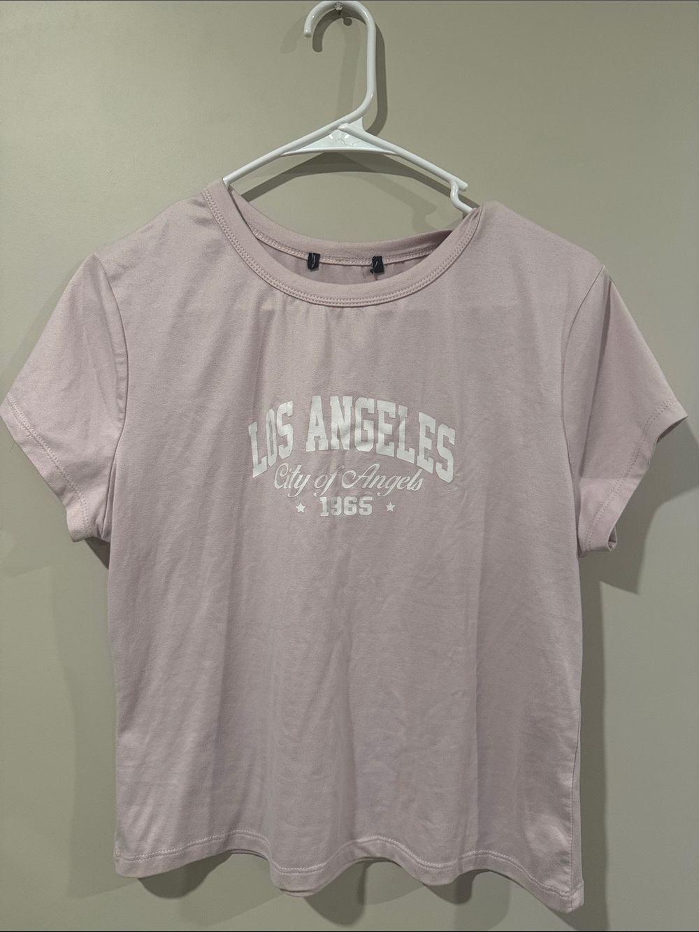 Los Angeles Graphic Tee - Light Pink Women's T-Shirt